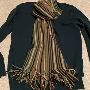 100% wool scarf